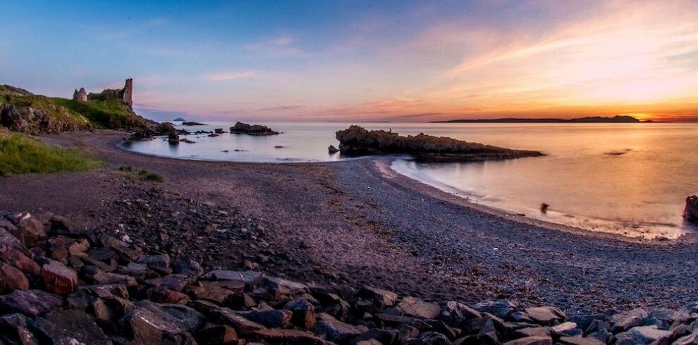 Dunure Beach side