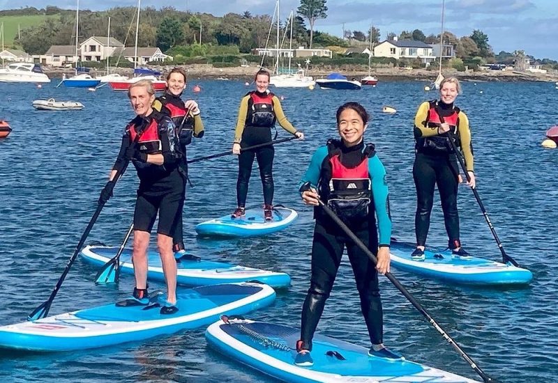 Paddleboarding near Accommodation in Dunure, Dunure House, South Ayrshire, Scotland