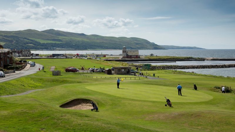 golf clubs near Accommodation in Dunure, Dunure House, South Ayrshire, Scotland